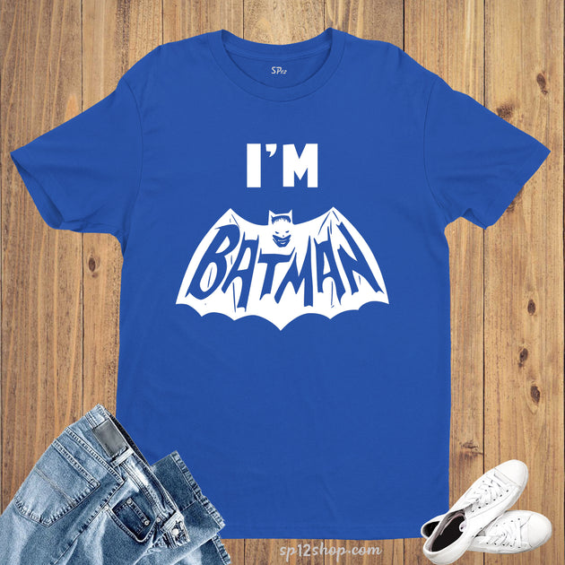 – Comics Shirt T I\'m Child Hero Slogan Dark Knight Super Batman SP12 Shop