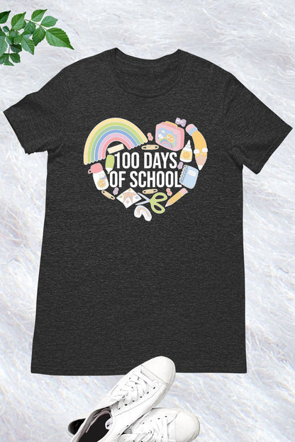 100 Days Of School Teacher T Shirt