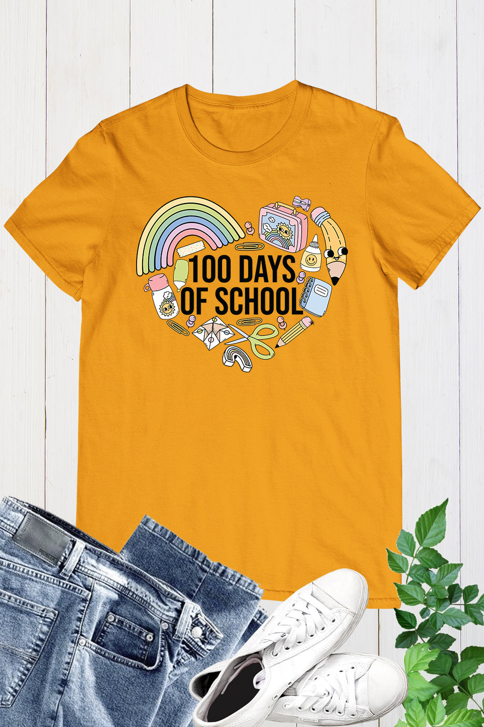 100 Days Of School Teacher T Shirt