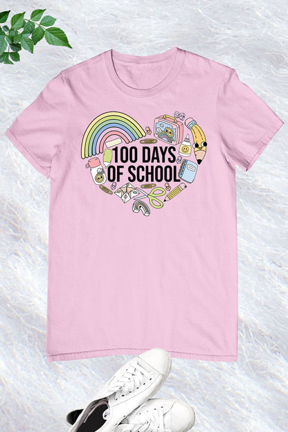 100 Days Of School Teacher T Shirt