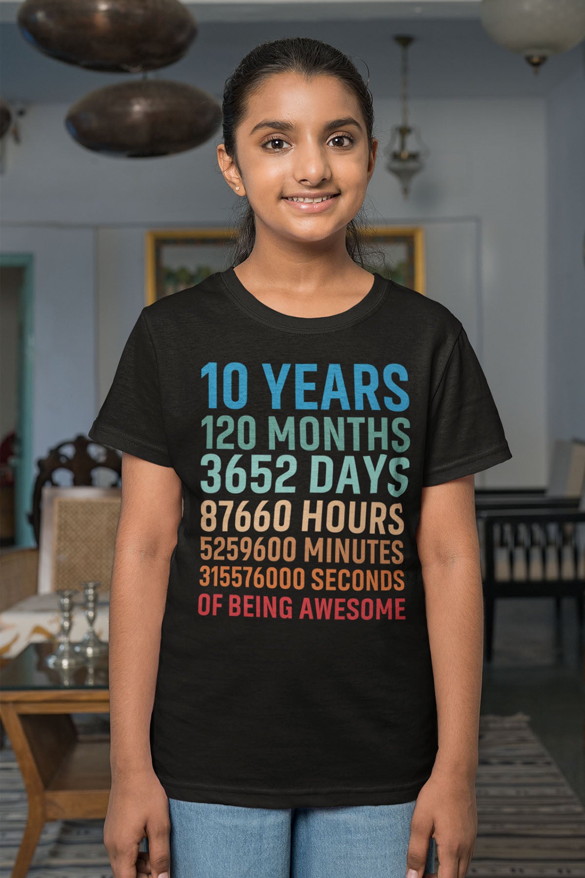 Happy Birthday 10 Years 120 Months T Shirts