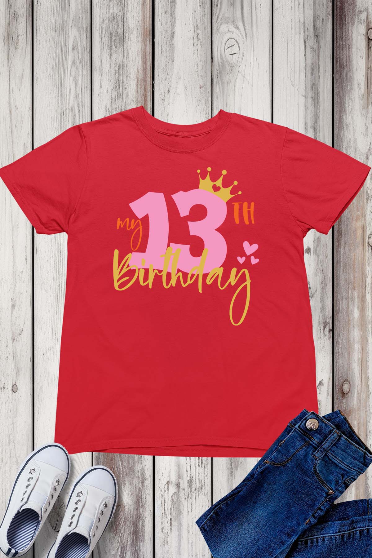 Happy Birthday 13th Birthday Shirt