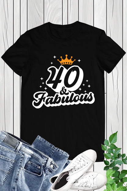 40th Birthday T Shirt