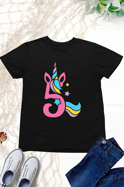 5th Birthday Girl T Shirt