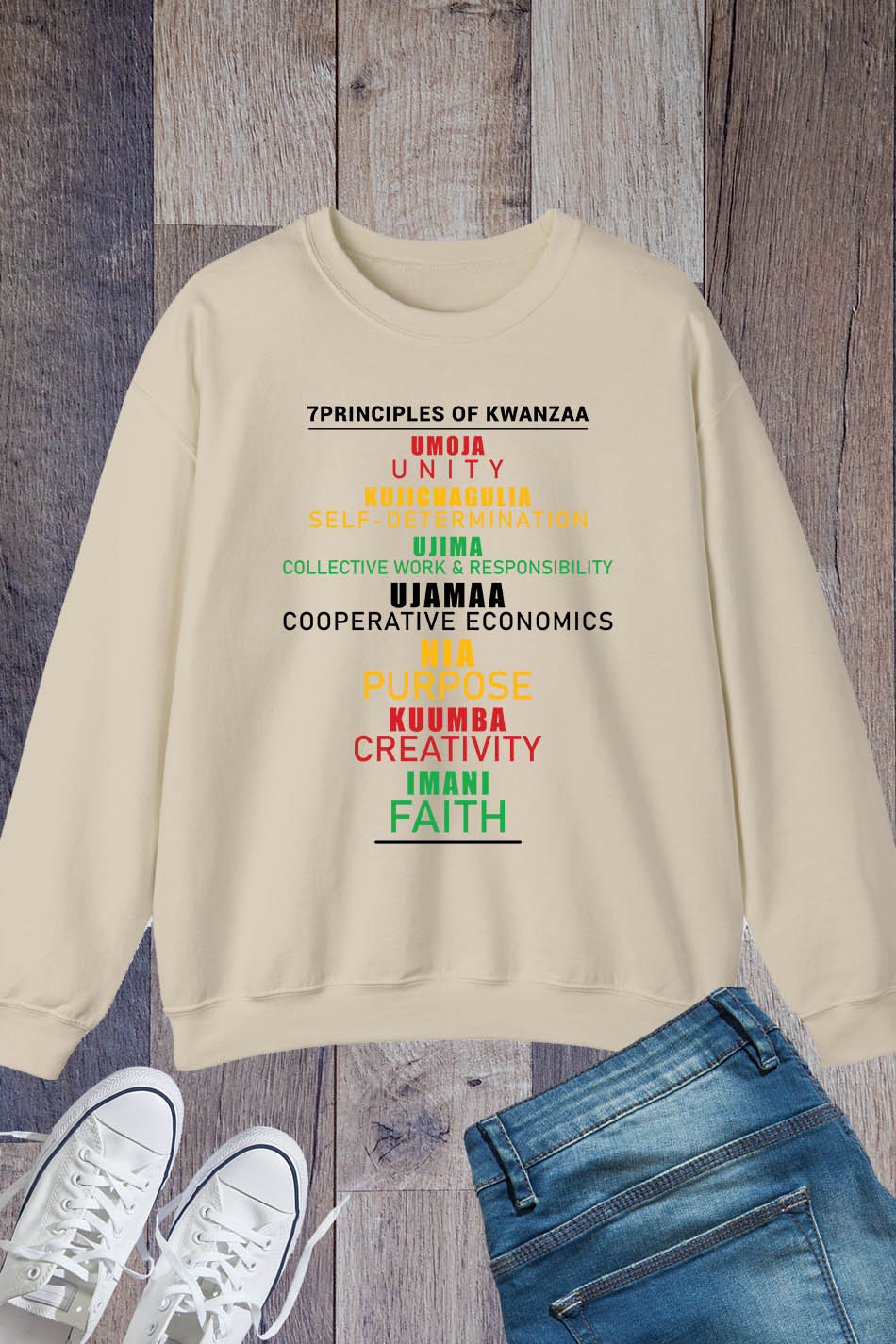 Principles of Kwanzaa Celebration T Shirt