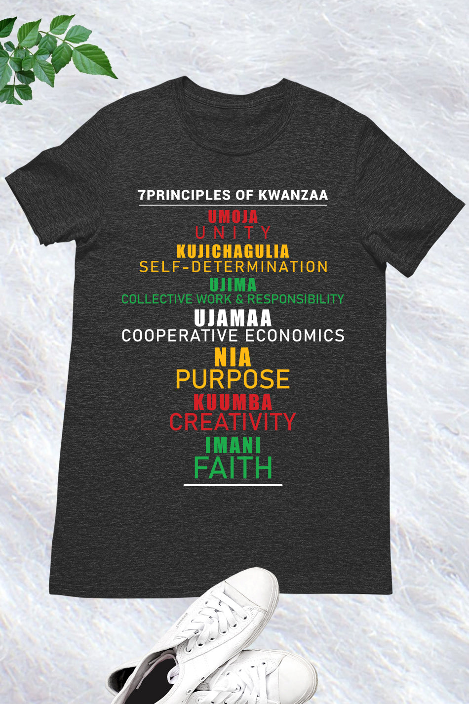 Principles of Kwanzaa Celebration T Shirt