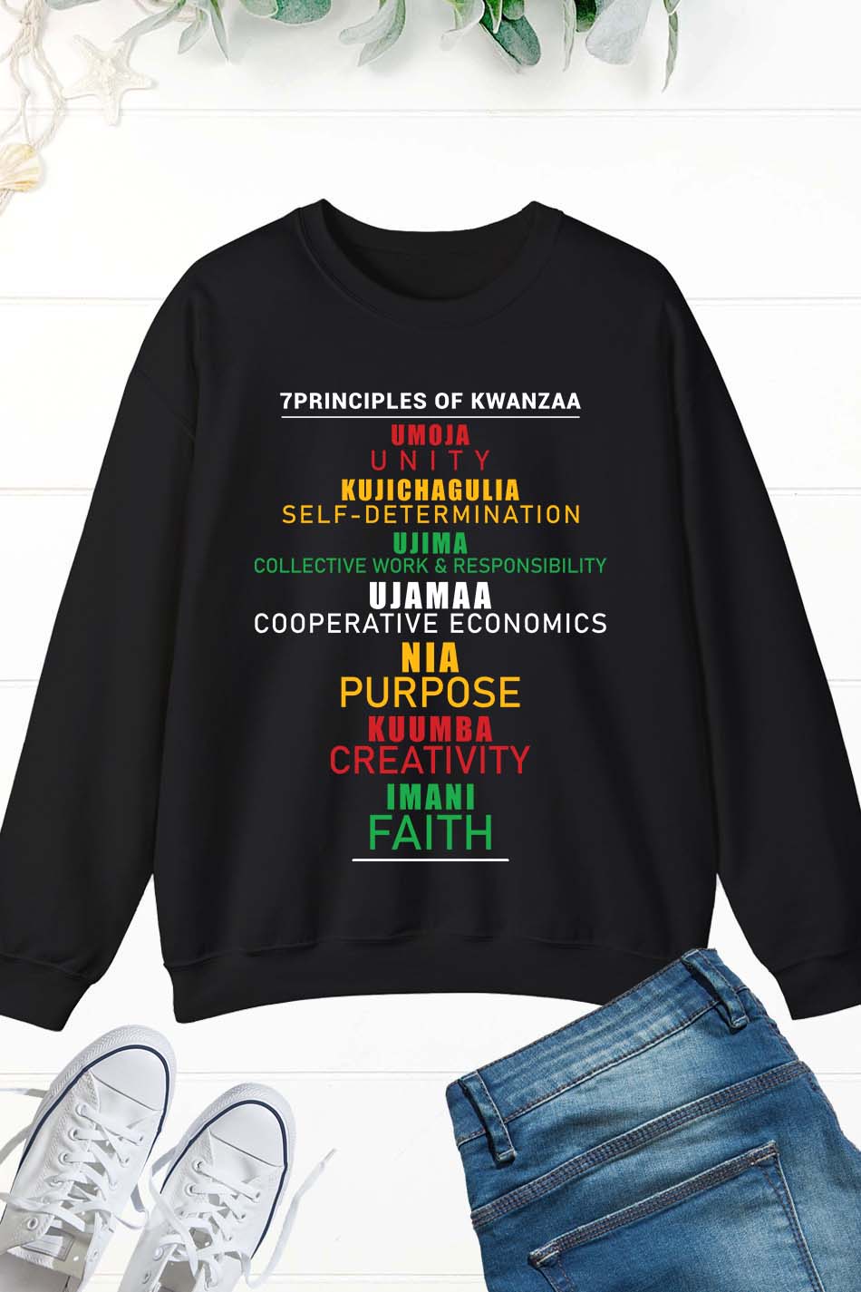 Principles of Kwanzaa Celebration T Shirt