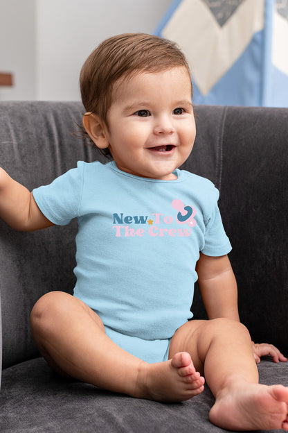 New to The Family Crew Baby Bodysuit