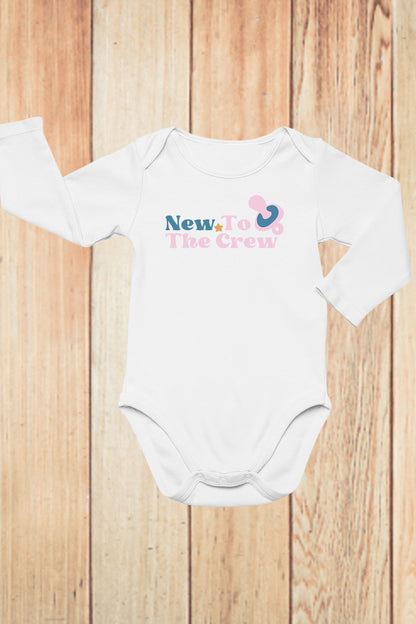 New to The Family Crew Baby Bodysuit