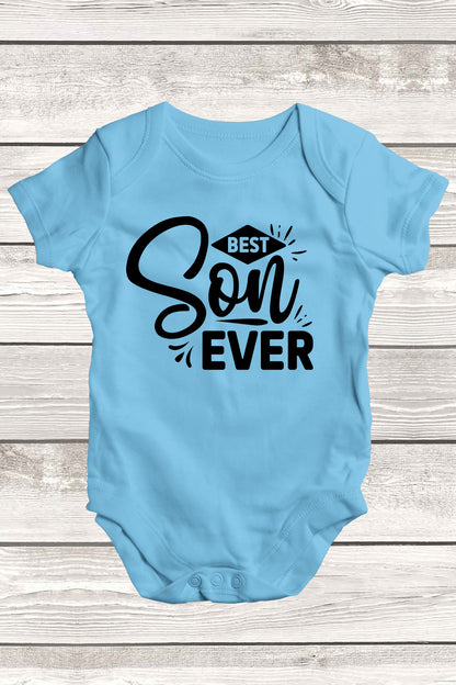 Best Son Ever Baby Bodysuit