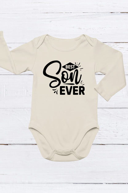 Best Son Ever Baby Bodysuit