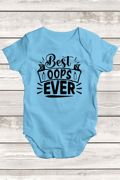 Best Oops Ever Baby Bodysuit