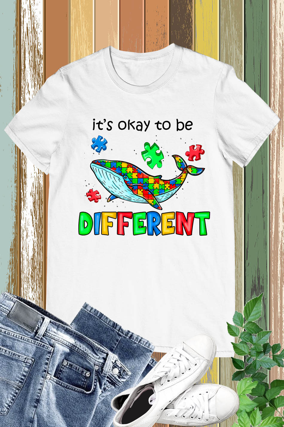 It's ok to be Different Autism T Shirt