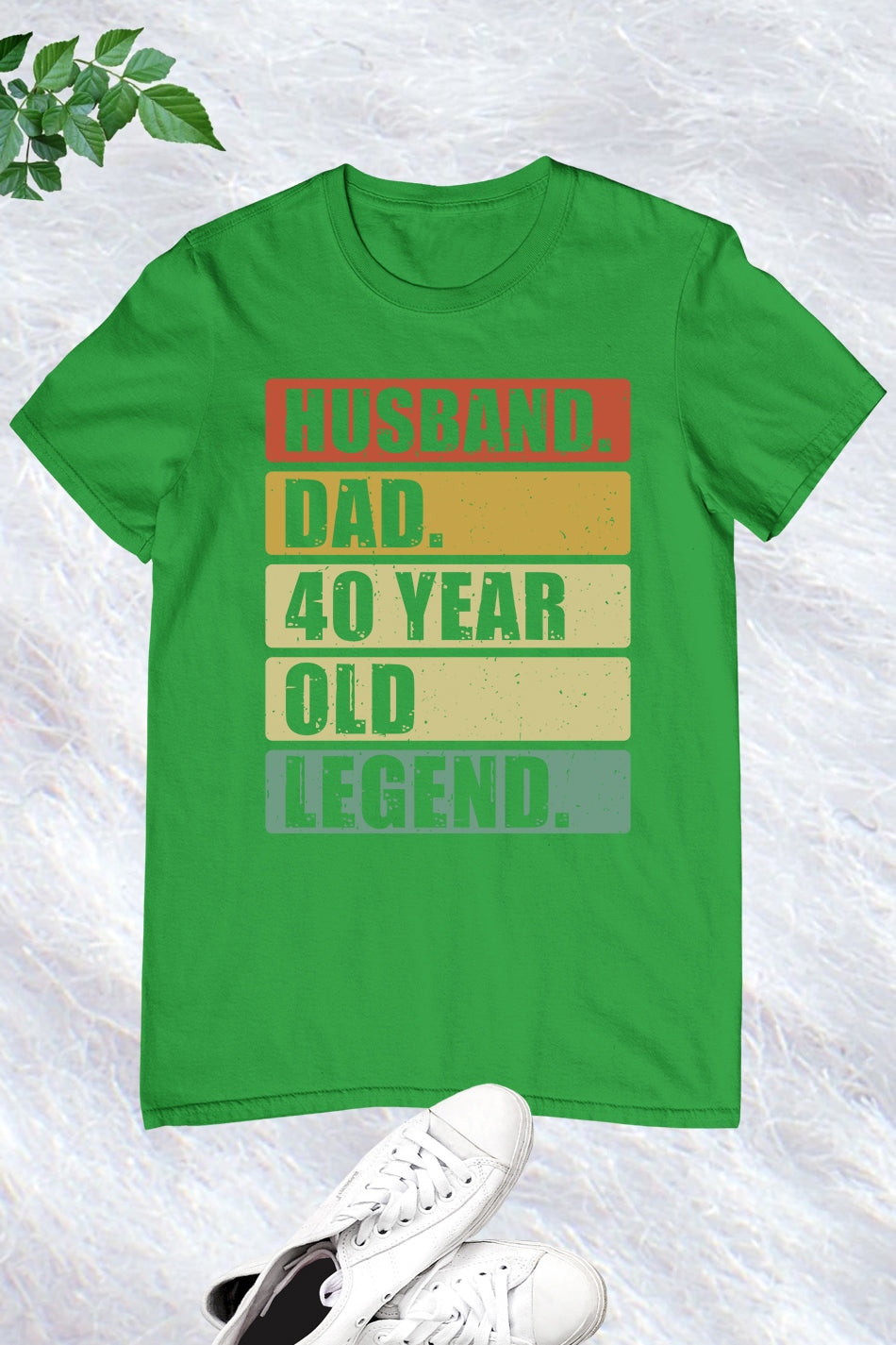 Husband Dad 40 Years Old Legend Shirt