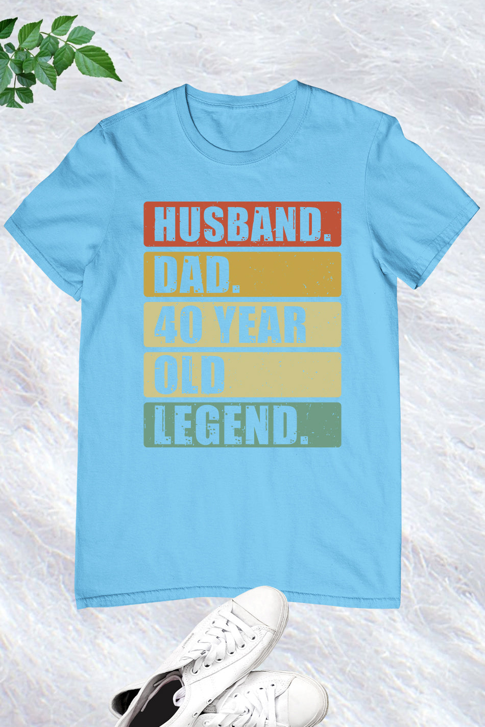 Husband Dad 40 Years Old Legend Shirt