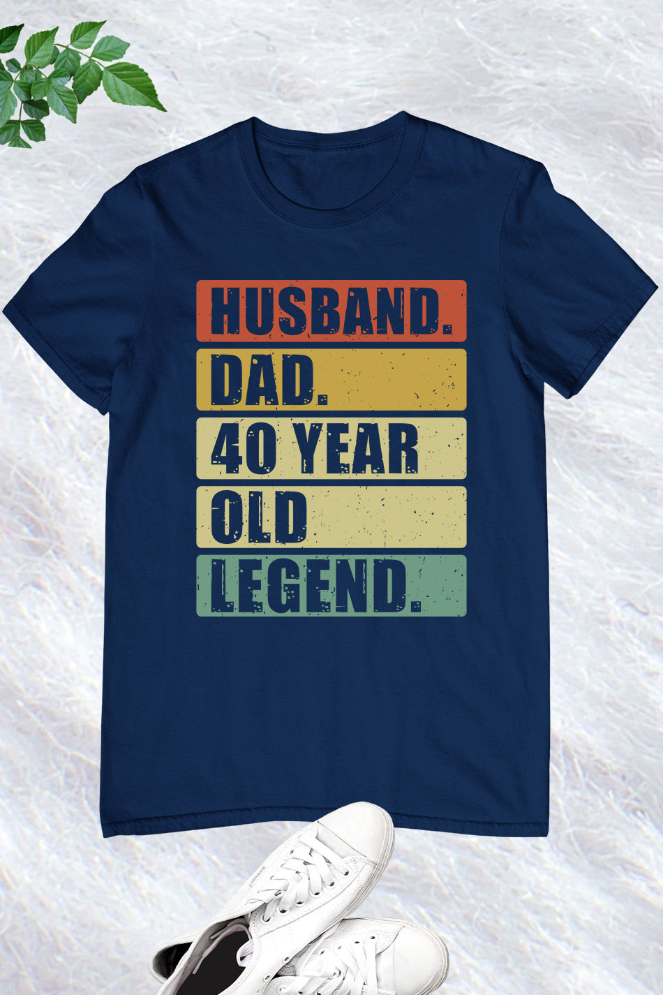 Husband Dad 40 Years Old Legend Shirt