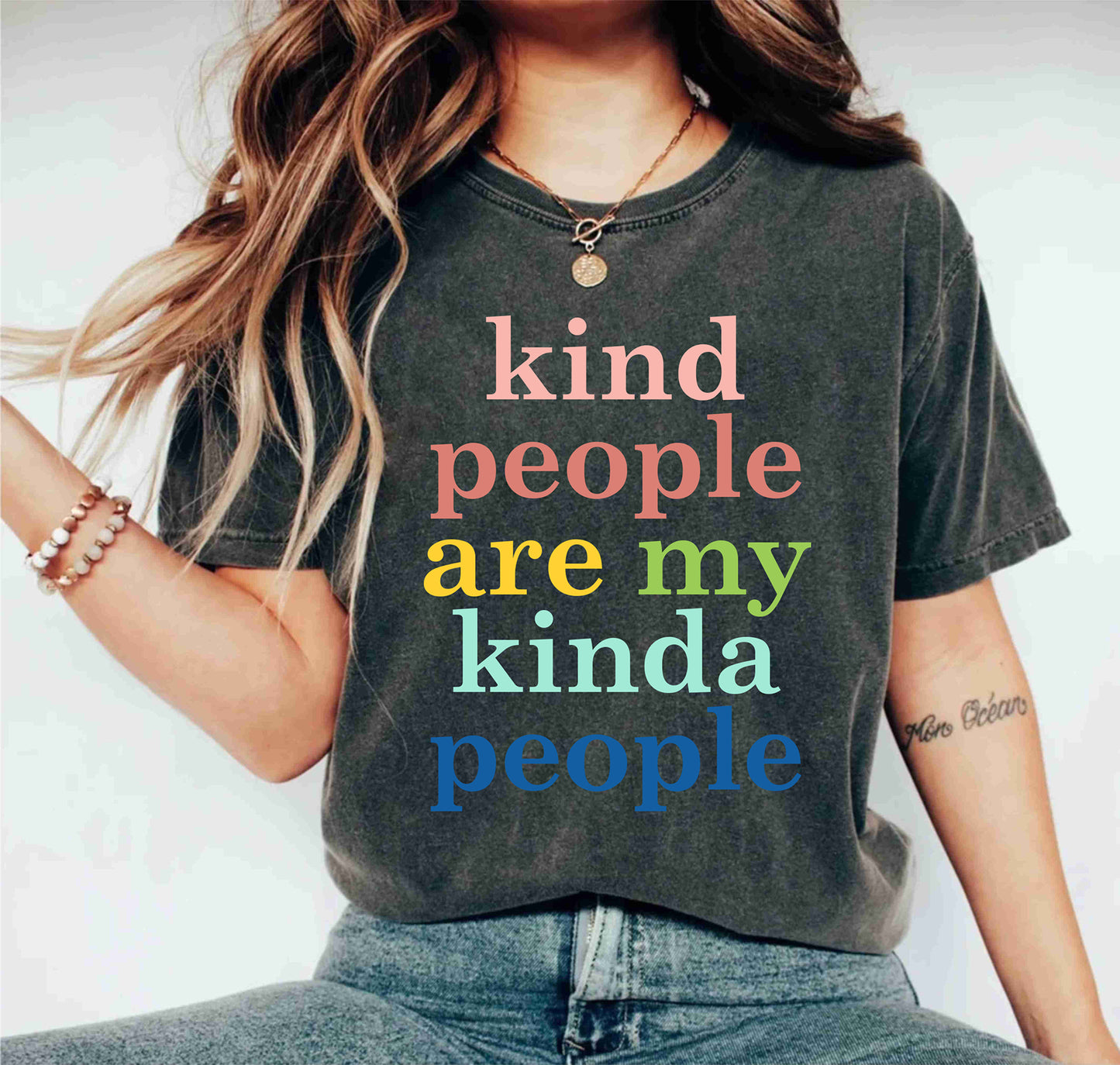 Kind People Are My Kinda People Kindergarten Preschool Teacher Shirt