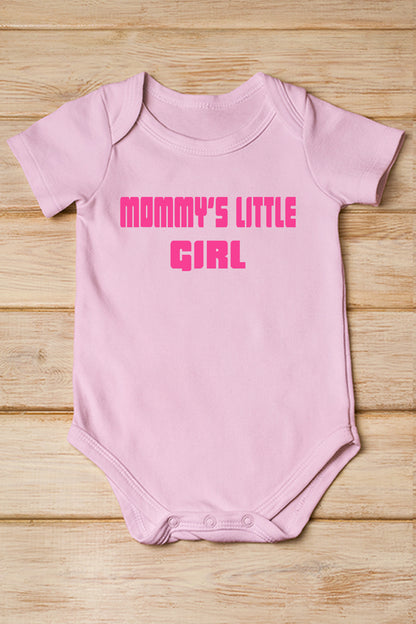 Mommy's Little Girl Baby Bodysuit Onesie