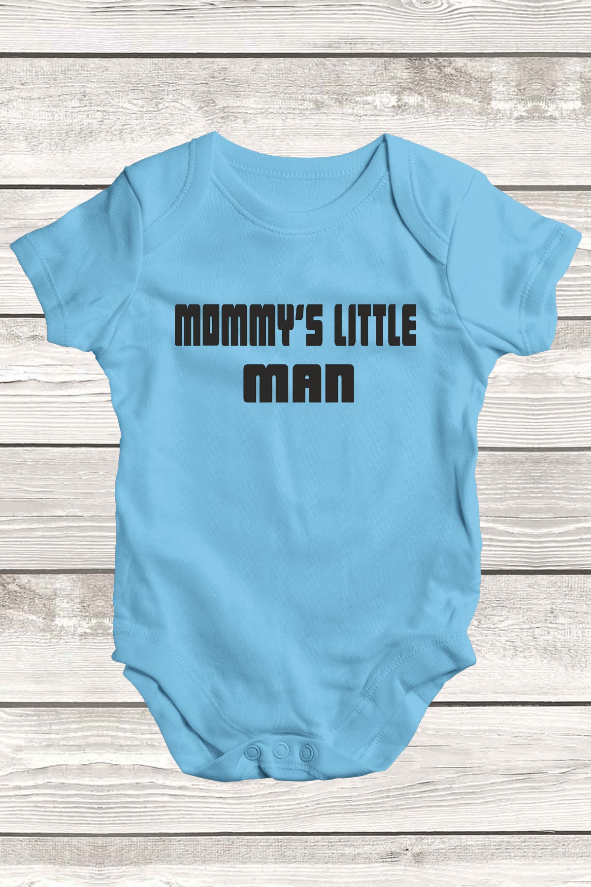 Mommy's Little Man Baby Bodysuit Onesie