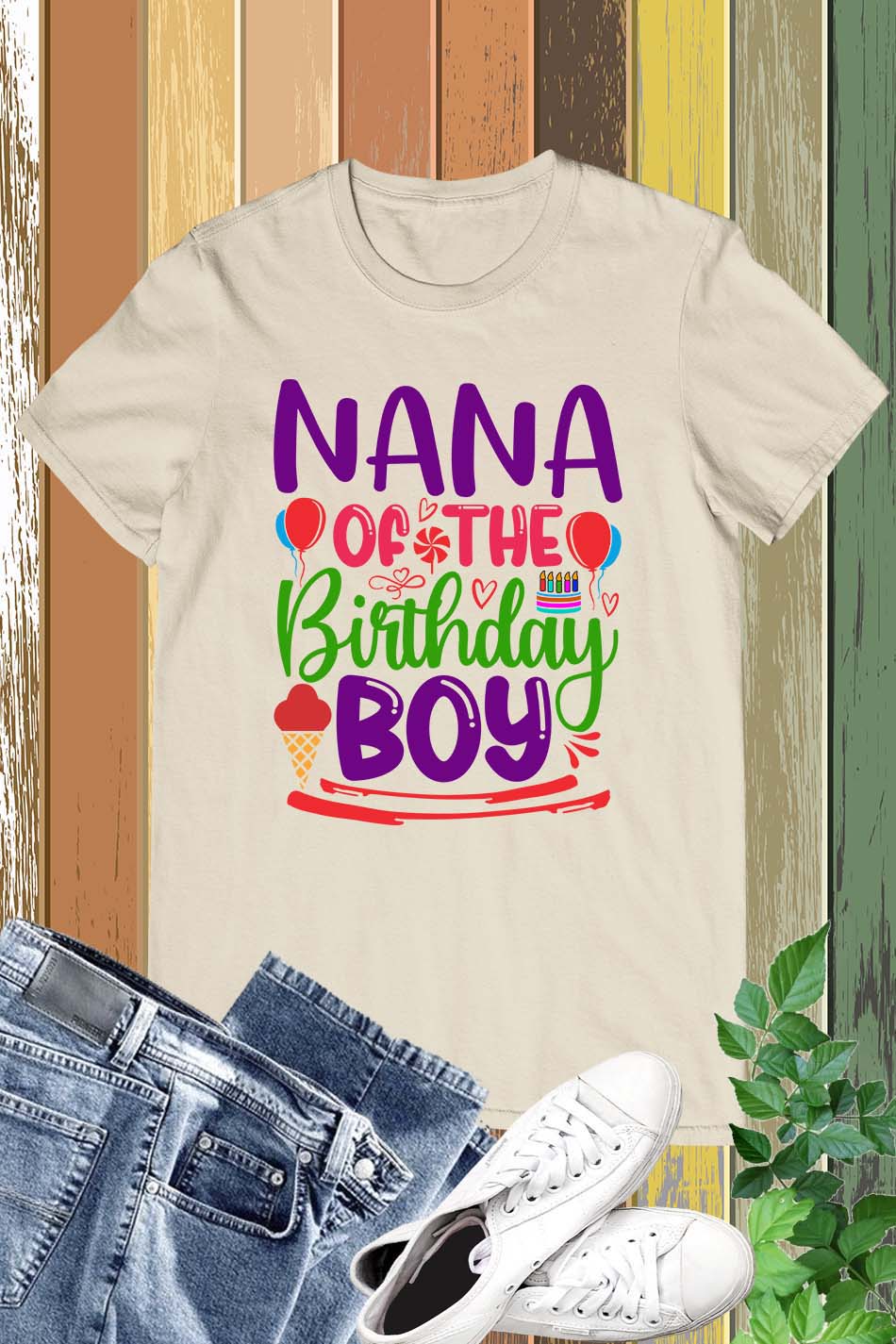 Nana of The Birthday Boy Shirt