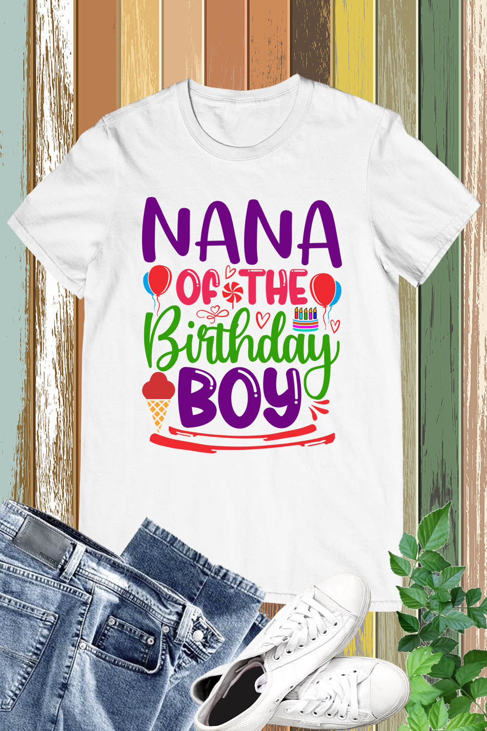 Nana of The Birthday Boy Shirt