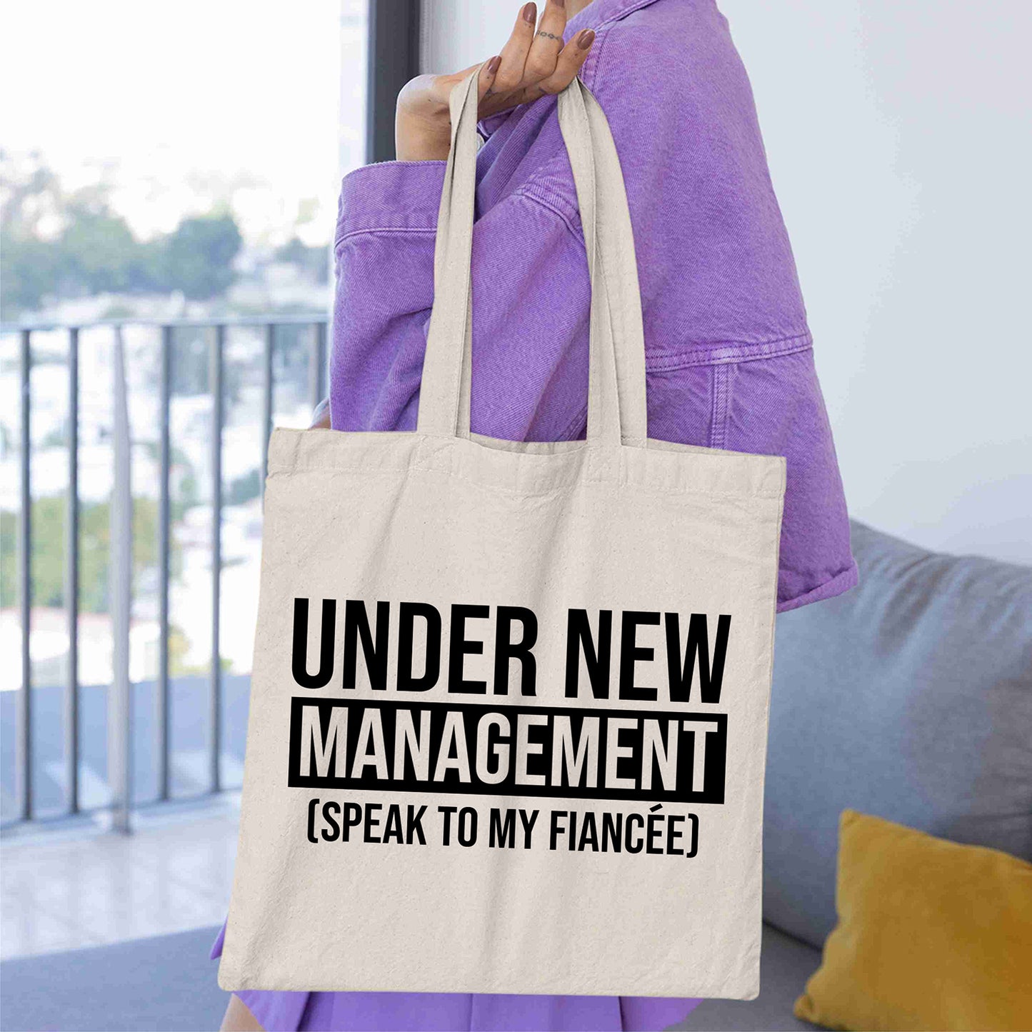 Under New Management Funny Fiance Mens Engagement Gifts T Shirts