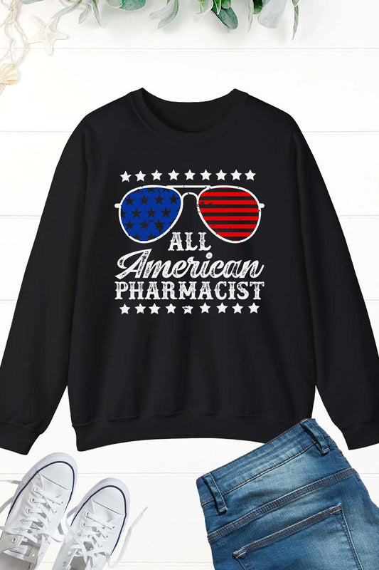 American Pharmacist Sweatshirts Patriotic Sweatshirt