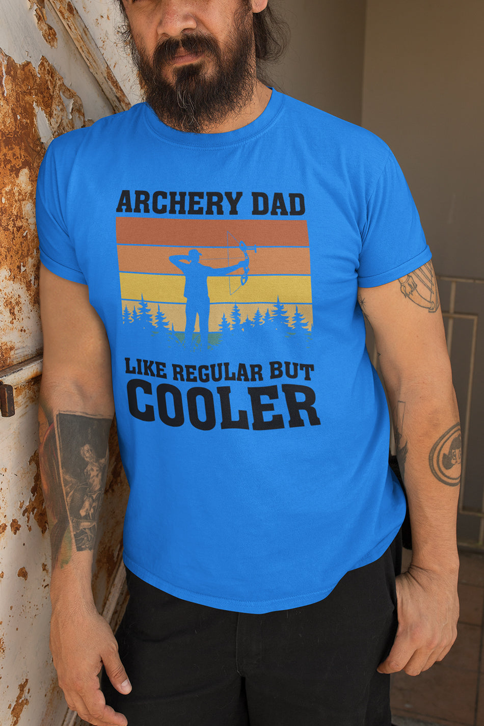 Archery Hunting Shirt Dad Like Regular But Cooler Tee