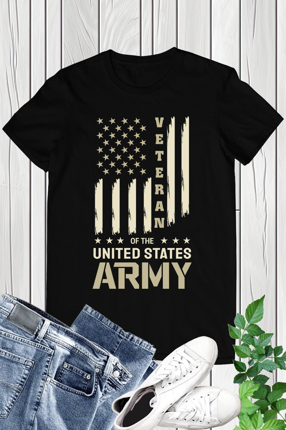 Patriotic U.S Army Veteran T Shirt