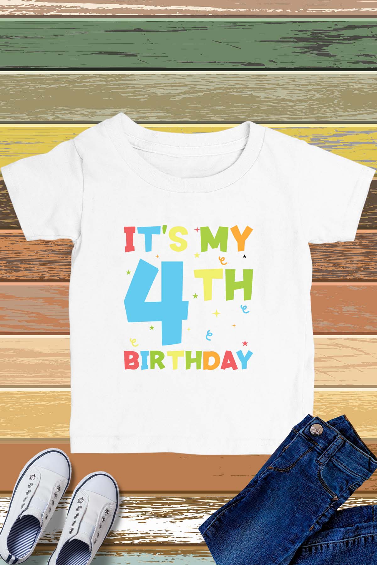 4th Birthday Youth Sweatshirt