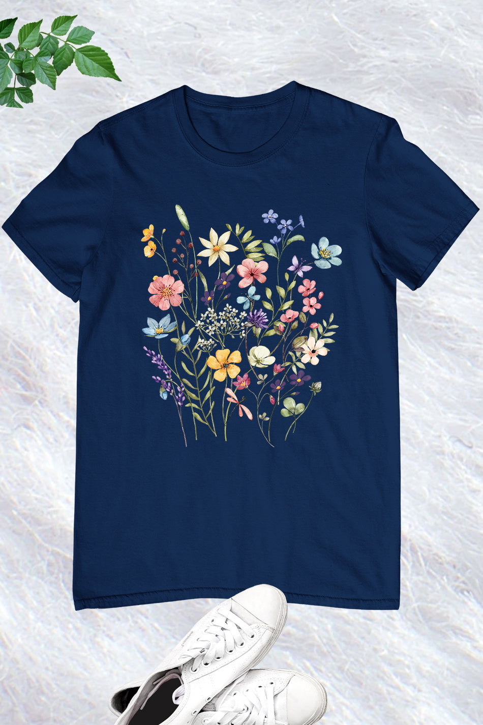 Wild Flowers Trendy Shirt