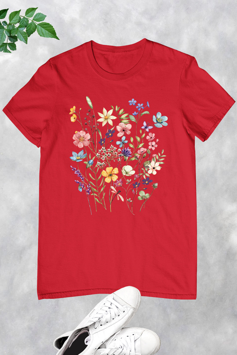 Wild Flowers Trendy Shirt