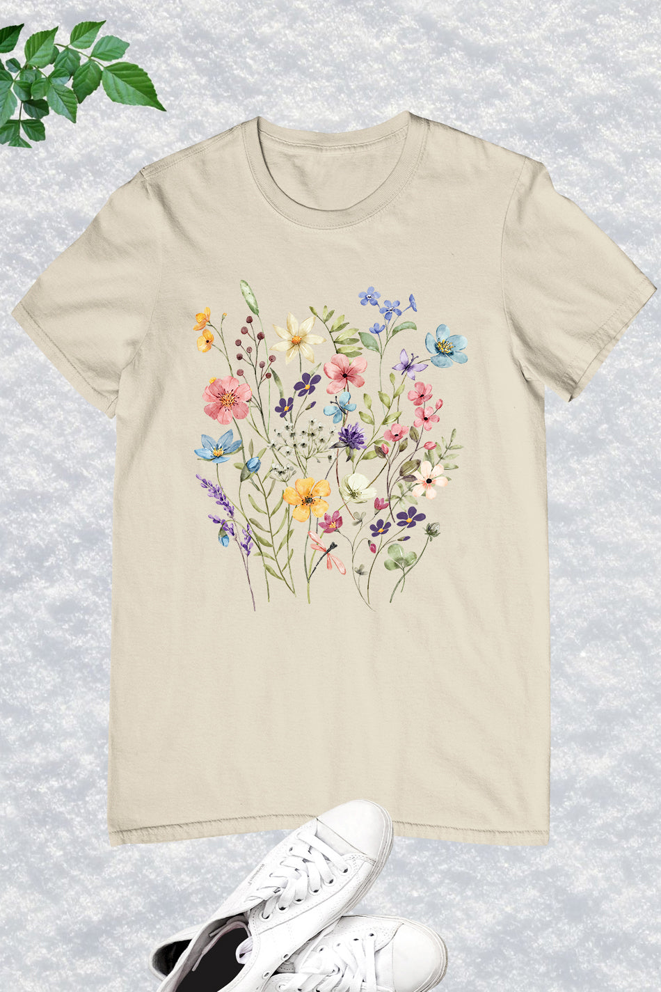 Wild Flowers Trendy Shirt