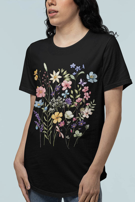 Wild Flowers Trendy Shirt