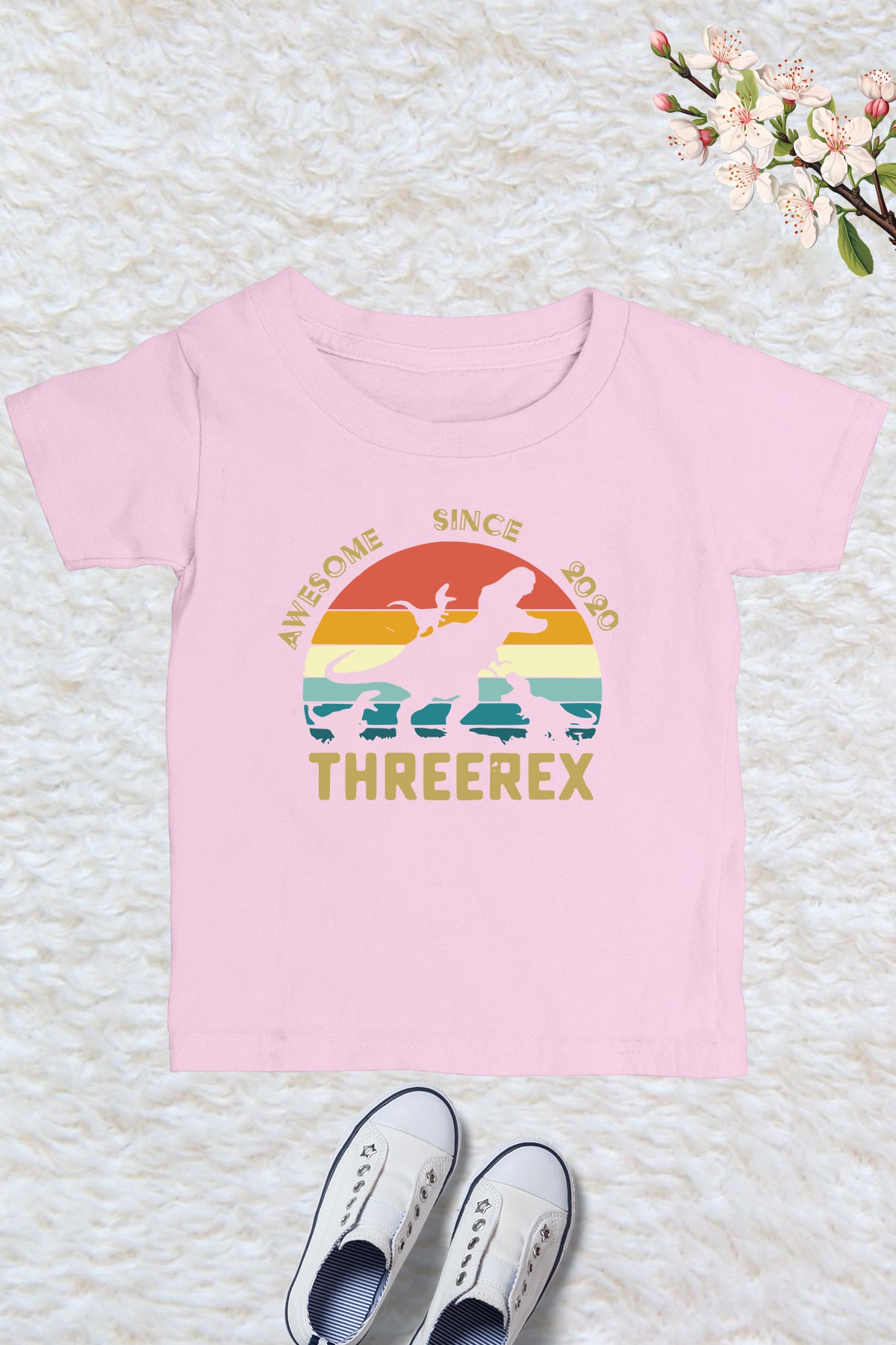 Threerex Funny 3rd Birthday Shirt