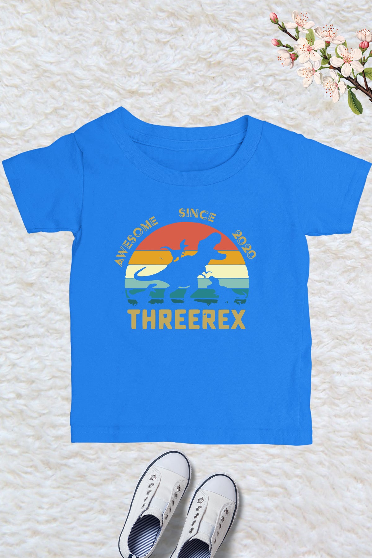 Threerex Funny 3rd Birthday Shirt