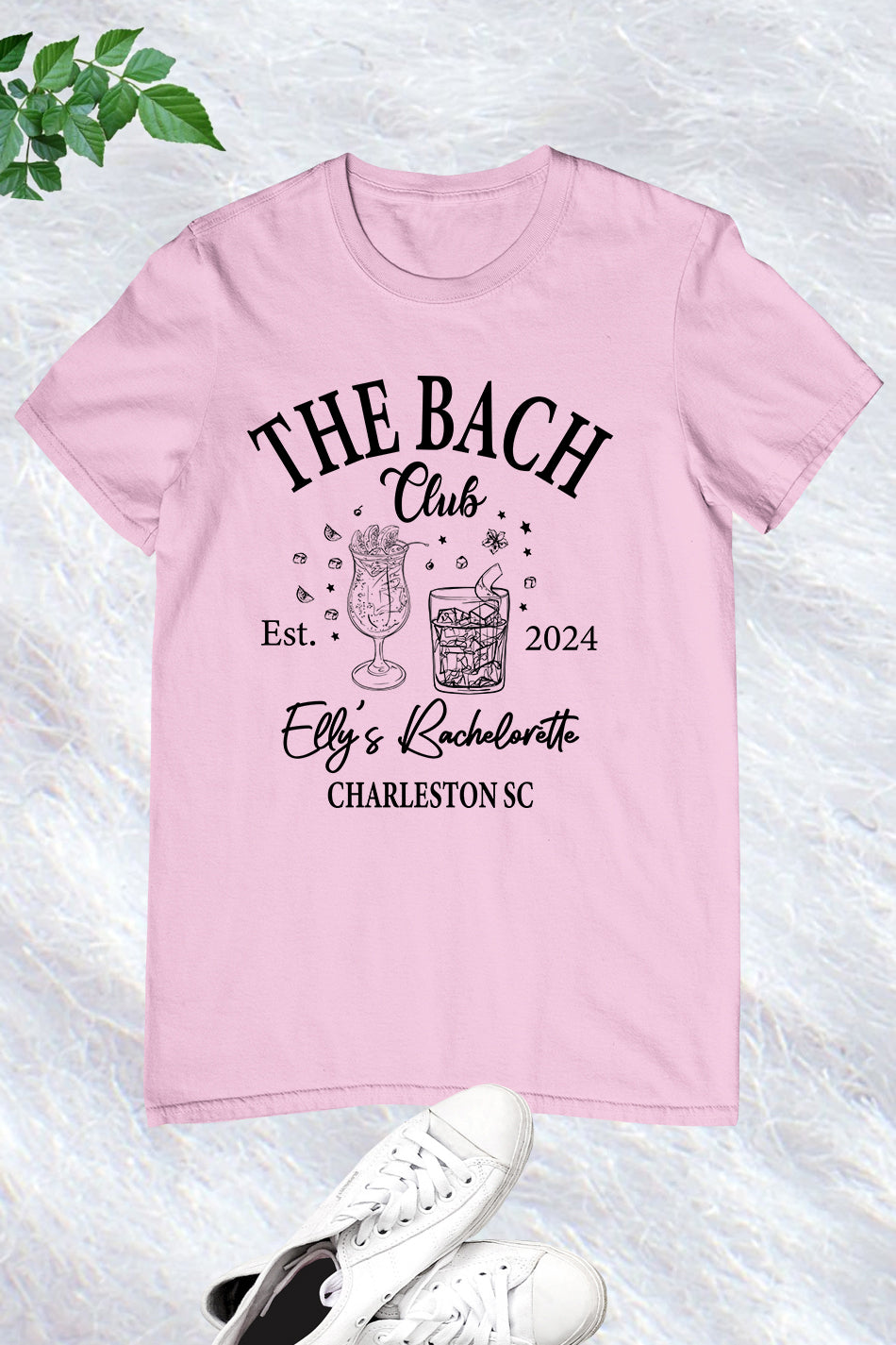 Custom Bachelorette party The Bach Club T Shirt