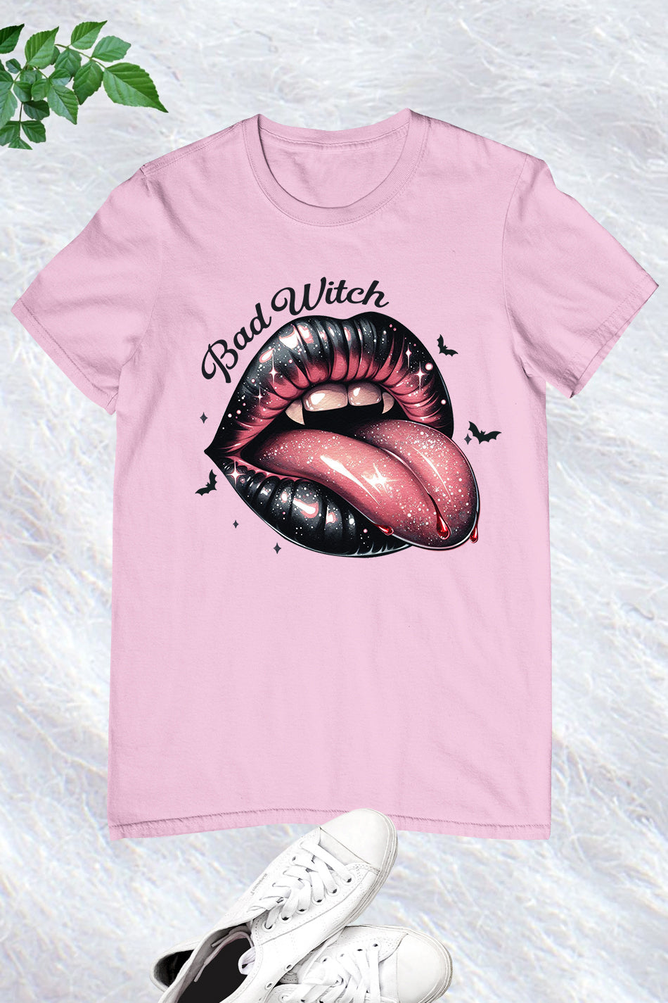 Bad Witch Pink Halloween Shirt