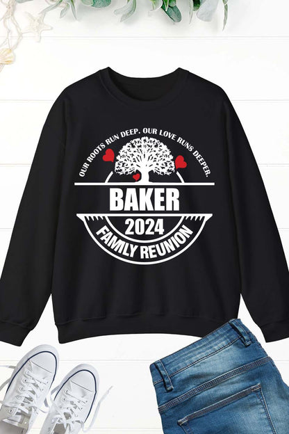 Personalized Family Reunion Sweatshirt