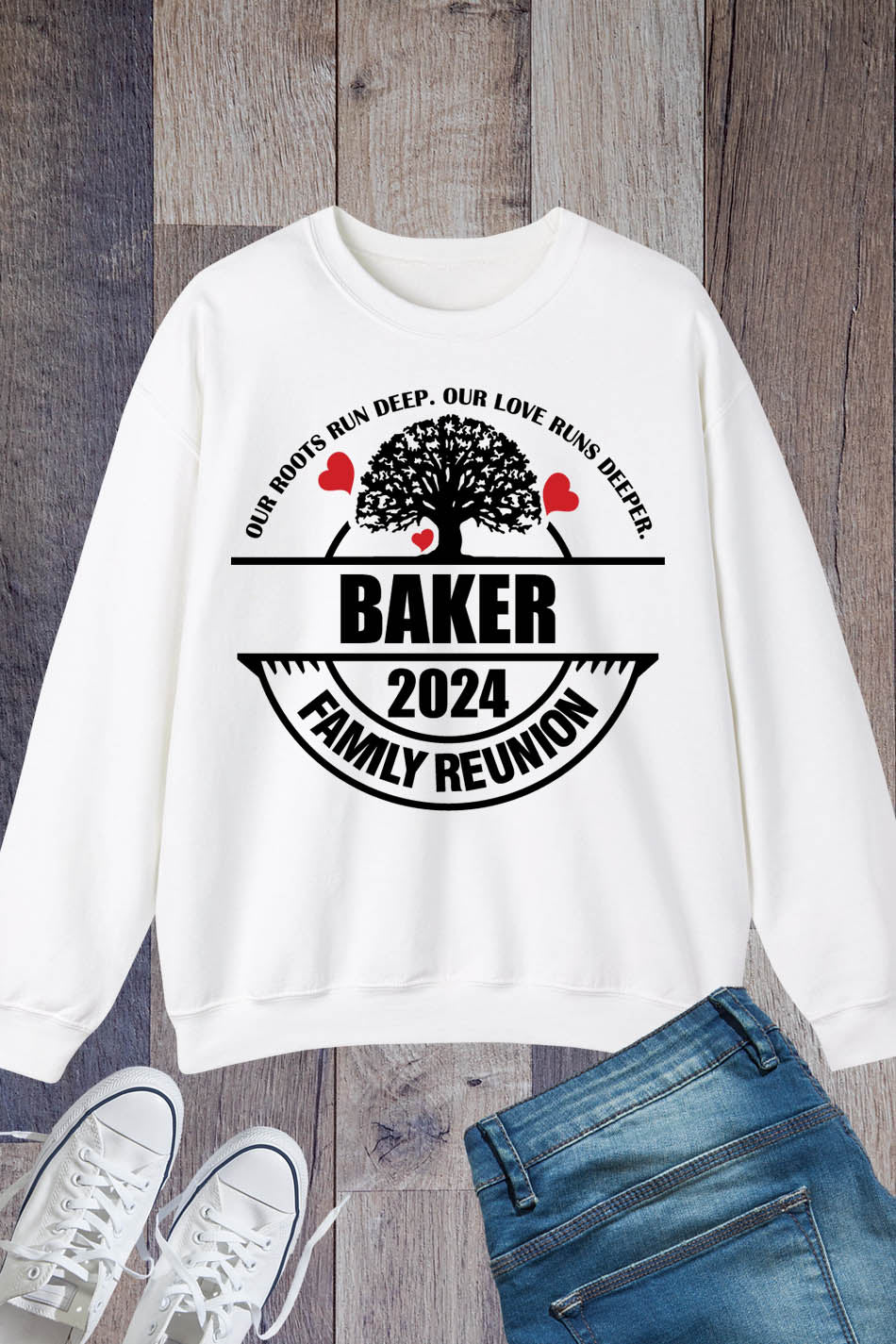 Personalized Family Reunion Sweatshirt