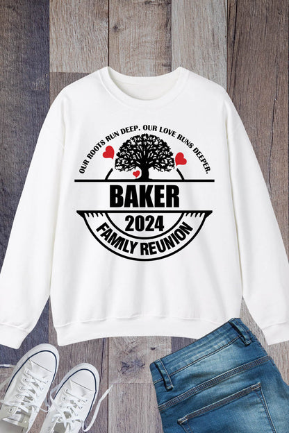 Personalized Family Reunion Sweatshirt