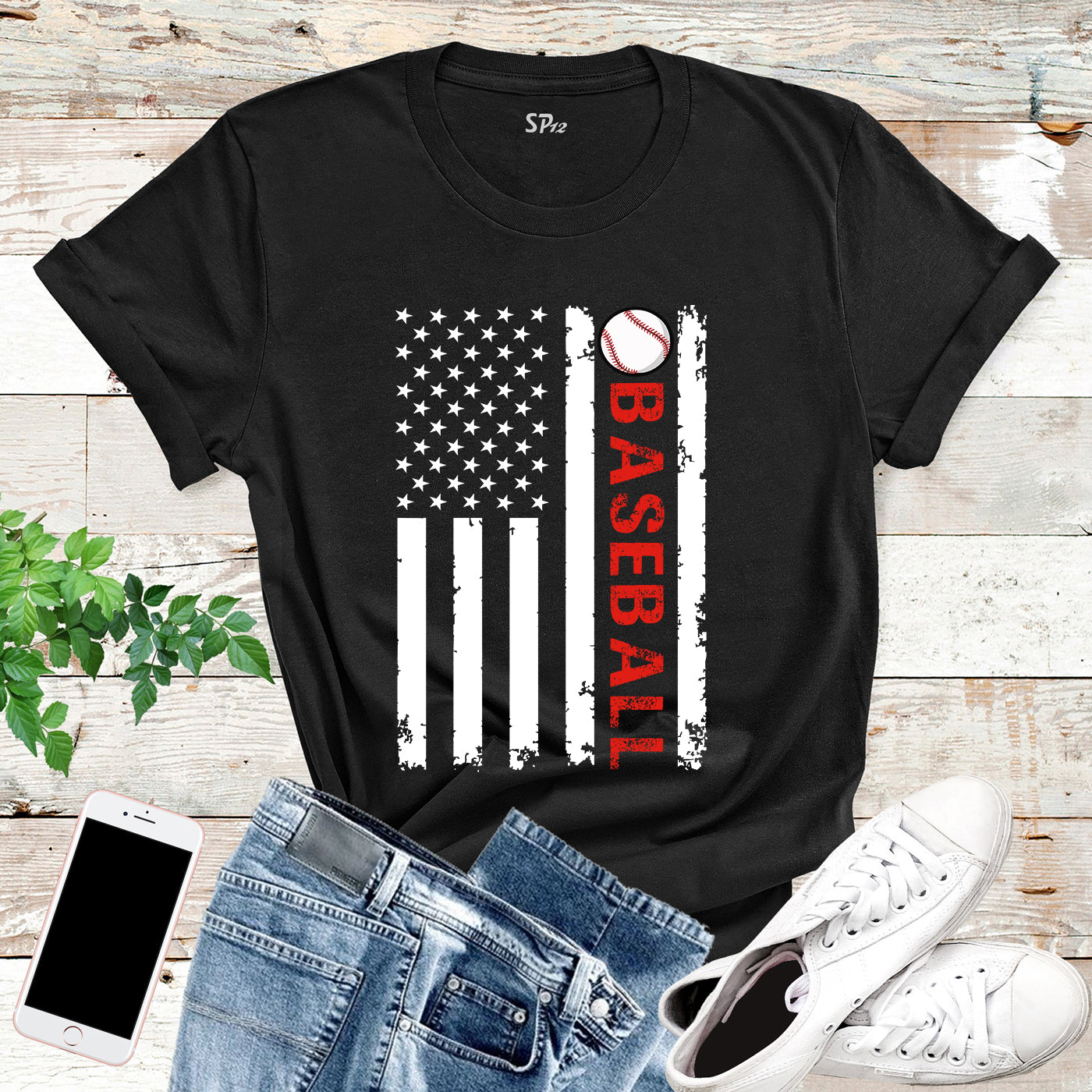 American Basketball T Shirt