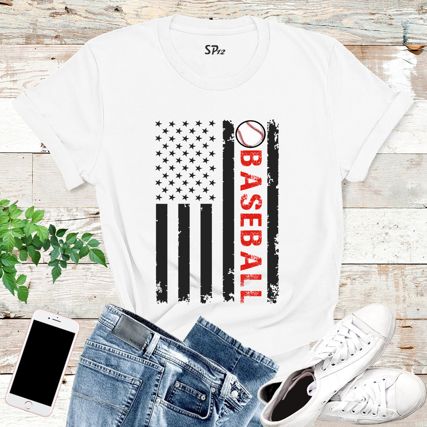 American Basketball T Shirt