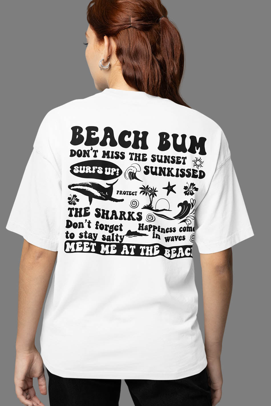 Beach Bum Summer Trendy Shirts