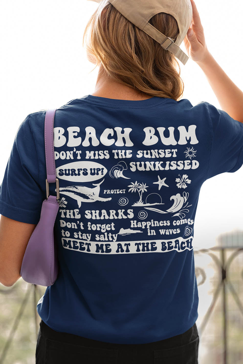 Beach Bum Summer Trendy Shirts