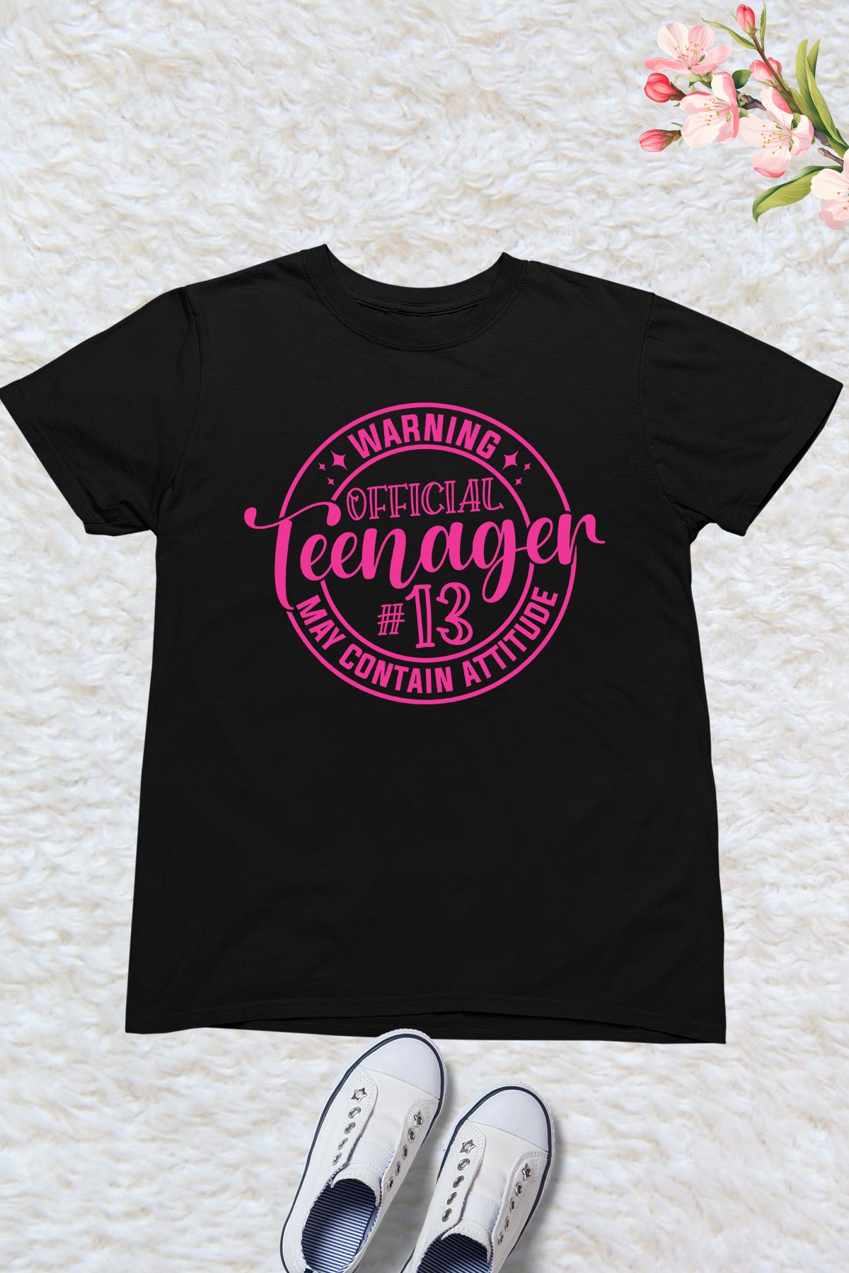 Warning Officially Teenager Shirt