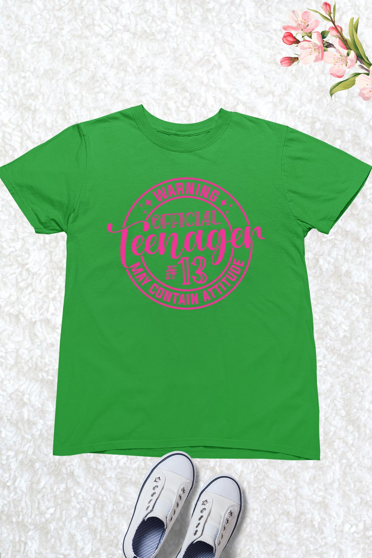 Warning Officially Teenager Shirt