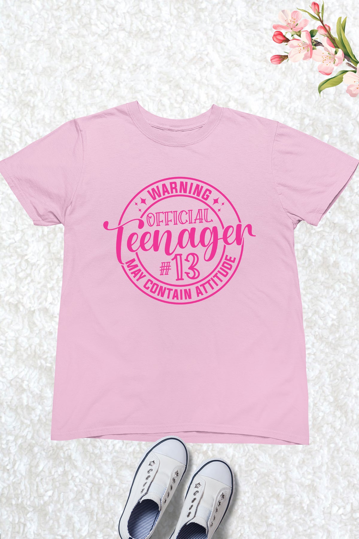 Warning Officially Teenager Shirt