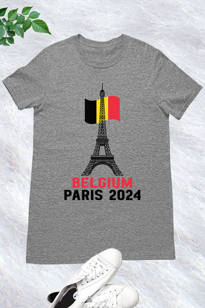 Belgium Olympics Supporter Paris 2024 T Shirt