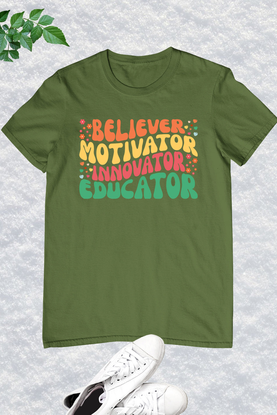 Believer Motivator Innovation Educator Shirts